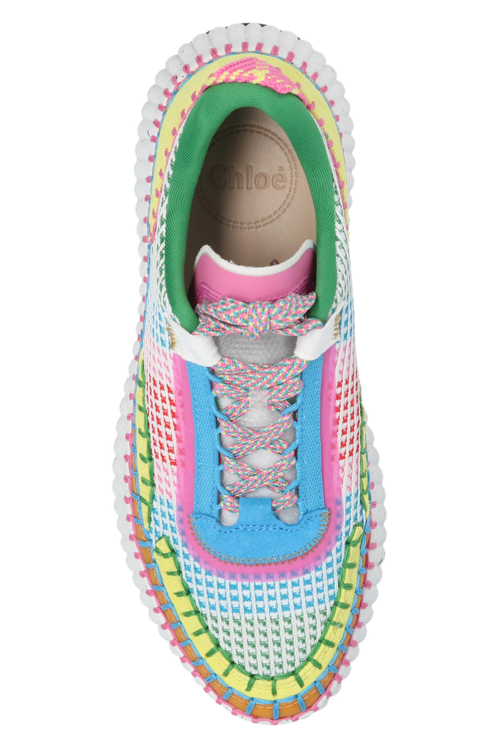 【関税&送料込】Chloe Nama Sneaker Chloé Nama Wedge Sneaker in Red sand | Chloé IN